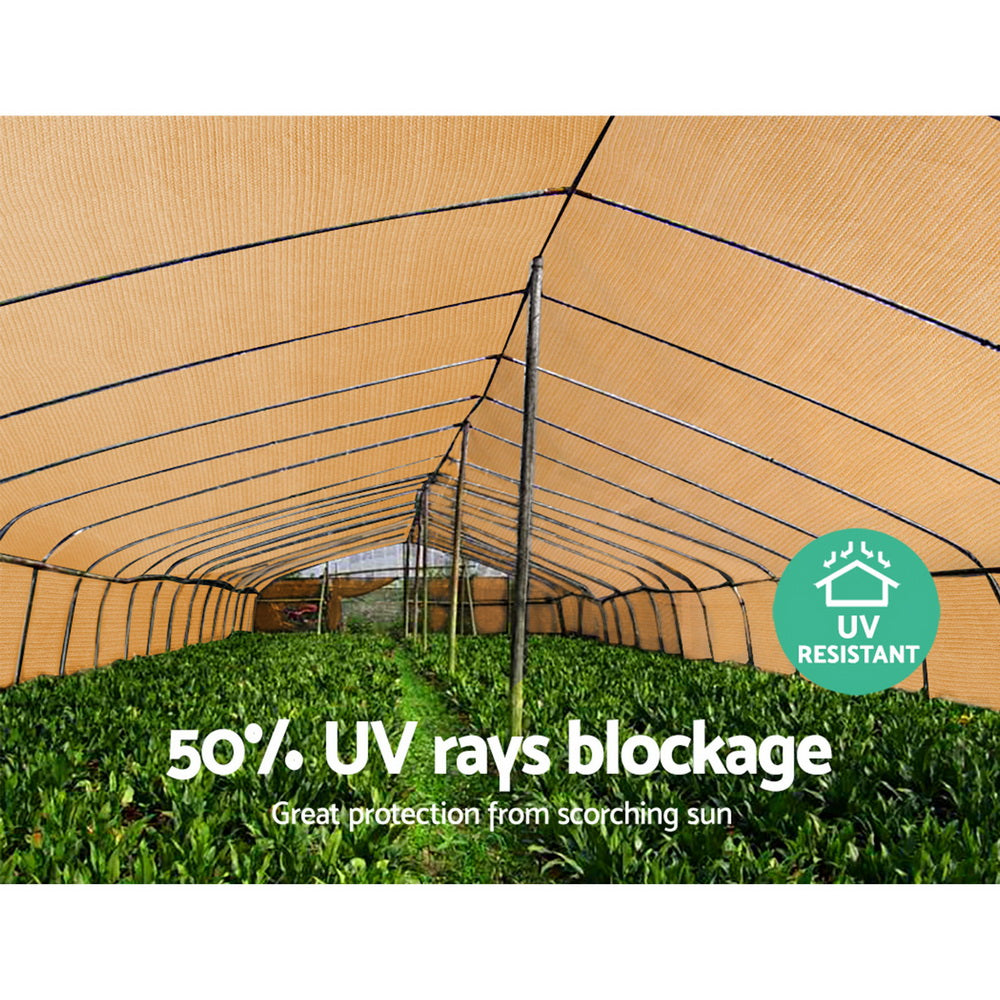 instahut-1-83-x-20m-shade-sail-cloth-beige www.mallsonline.com.au