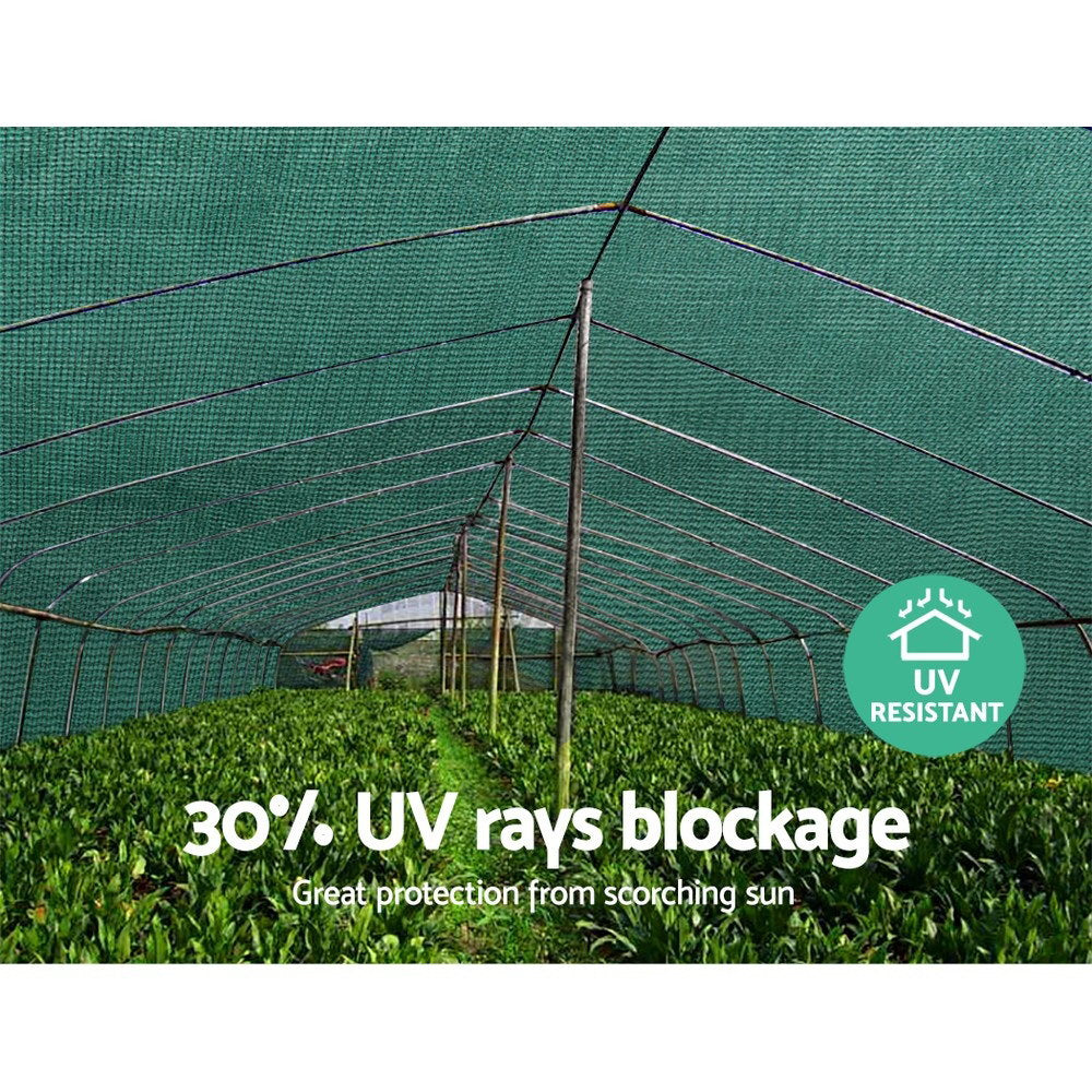 instahut-1-83x20m-30-uv-shade-cloth-shadecloth-sail-garden-mesh-roll-outdoor-green at www.mallsonline.com.au