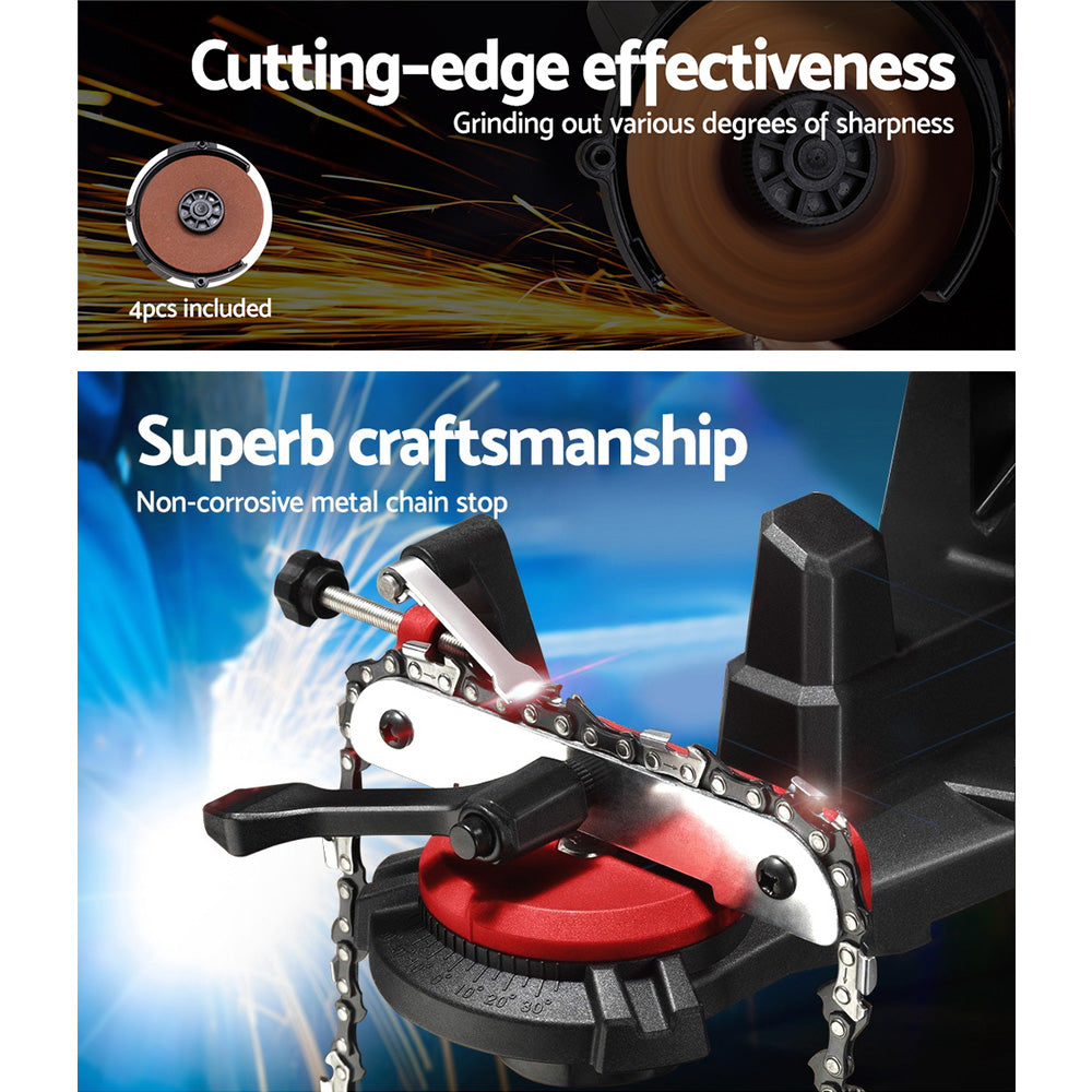 giantz-chainsaw-sharpener-chain-saw-electric-grinder-bench-tool at www.mallsonline.com.au