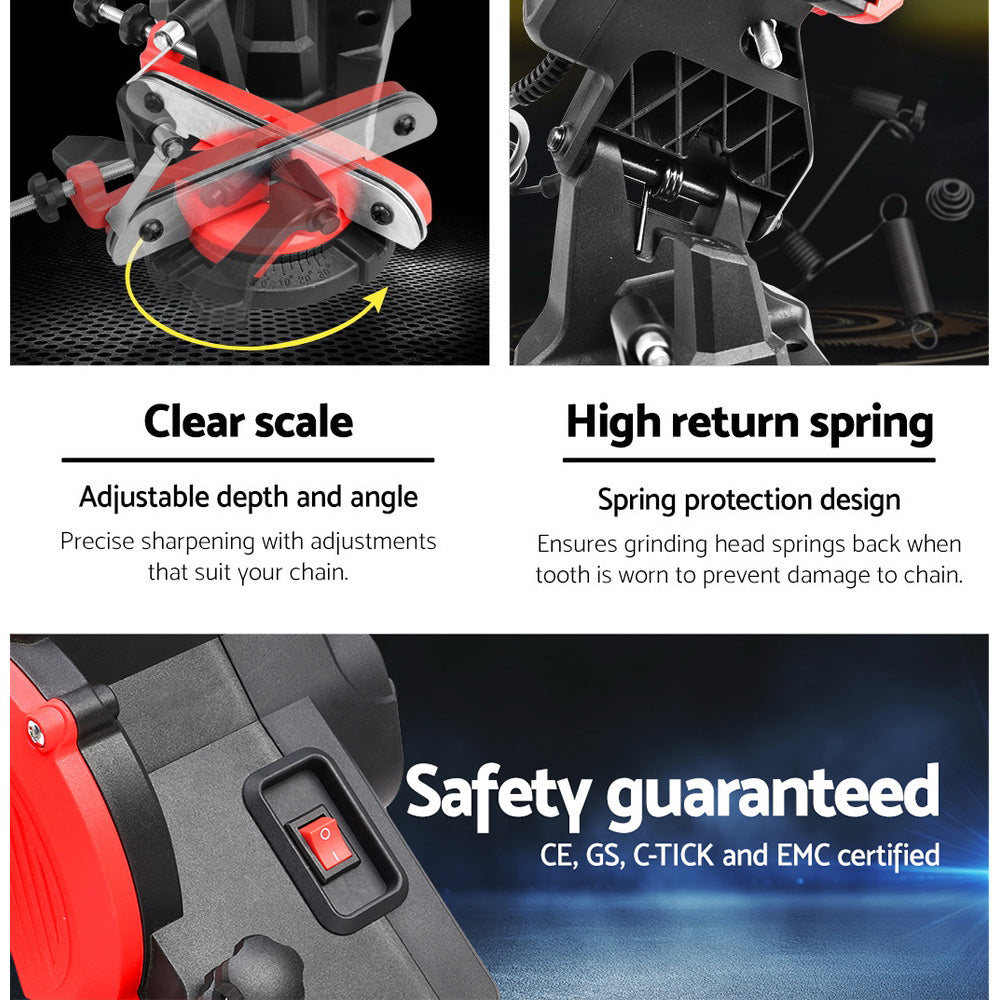 giantz-chainsaw-sharpener-chain-saw-electric-grinder-bench-tool at www.mallsonline.com.au