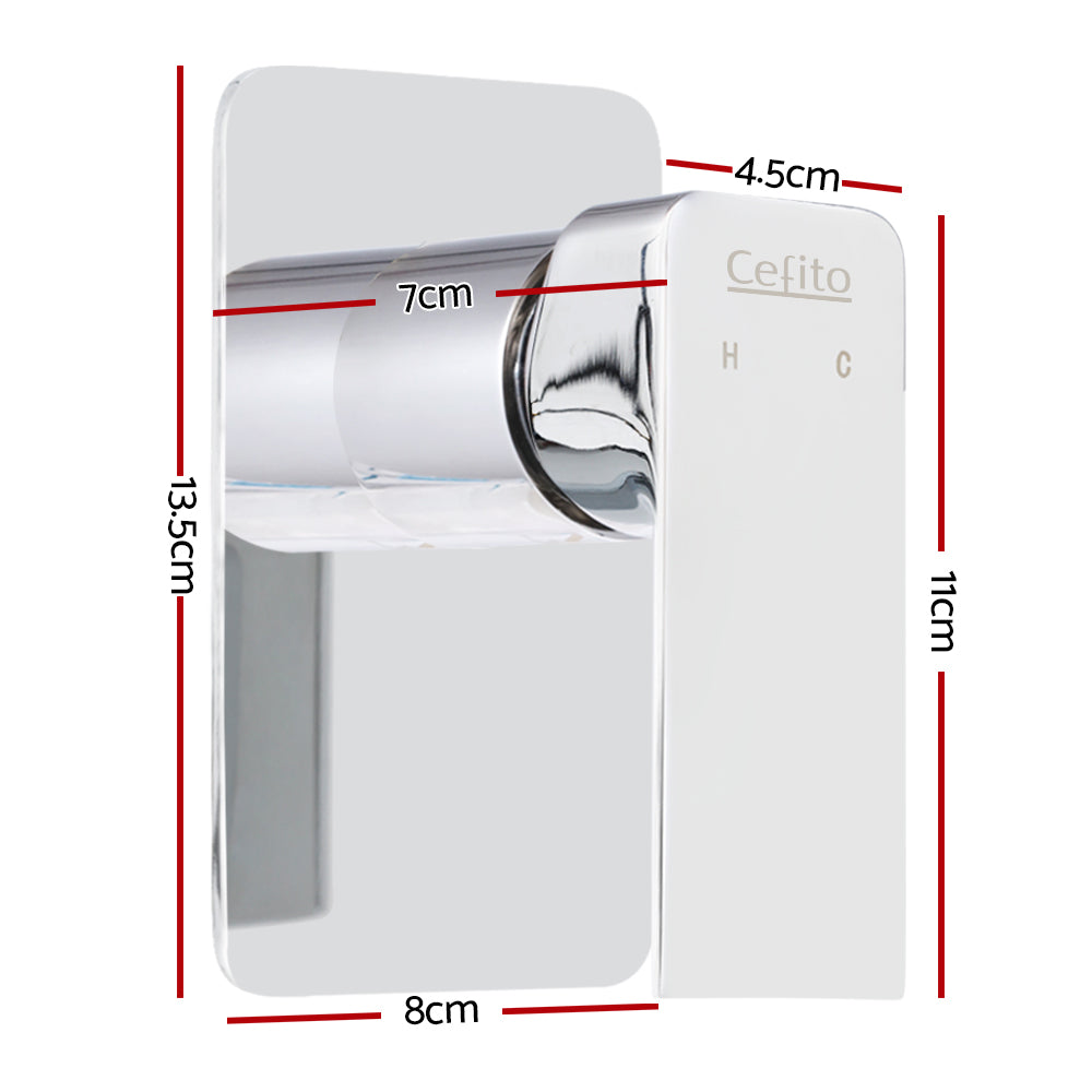 cefito-bathroom-mixer-tap-faucet-rain-shower-head-set-hot-and-cold-diverter-diy-chrome at www.mallsonline.com.au