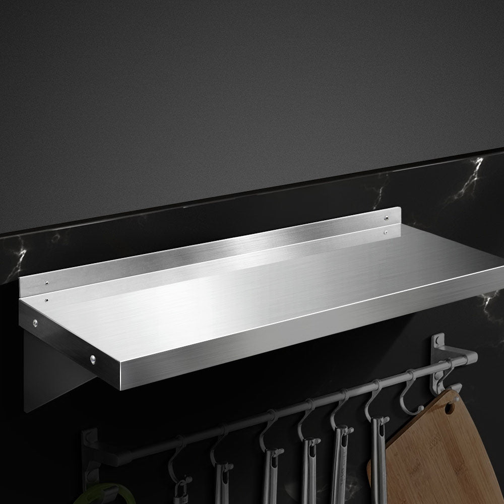 cefito-900mm-stainless-steel-wall-shelf-kitchen-shelves-rack-mounted-display-shelving www.mallsonline.com.au