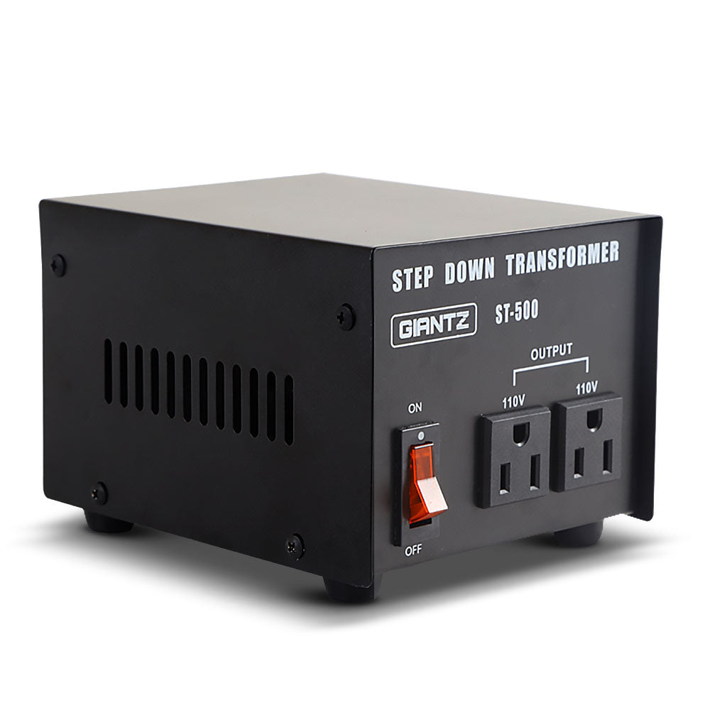 giantz-stepdown-transformer-500w-240v-to-110v at www.mallsonline.com.au