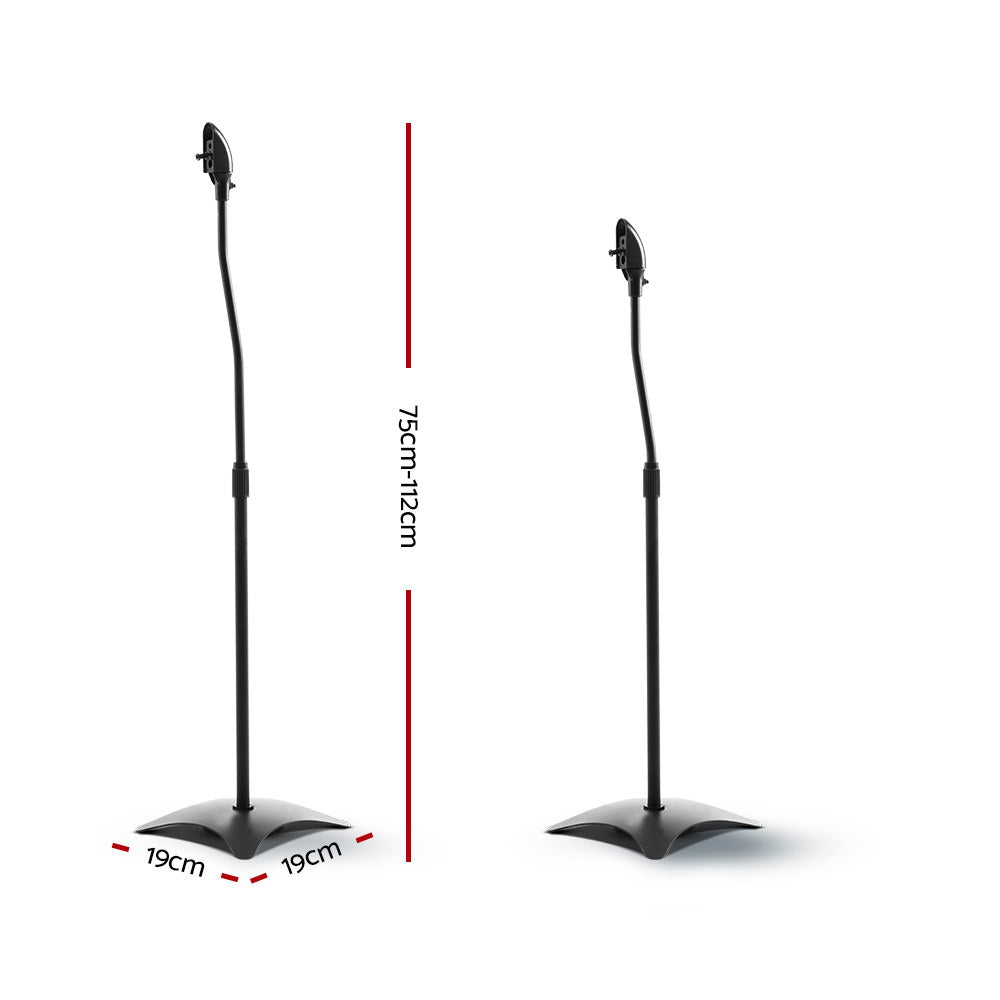 set-of-2-112cm-surround-sound-speaker-stand-black at www.mallsonline.com.au