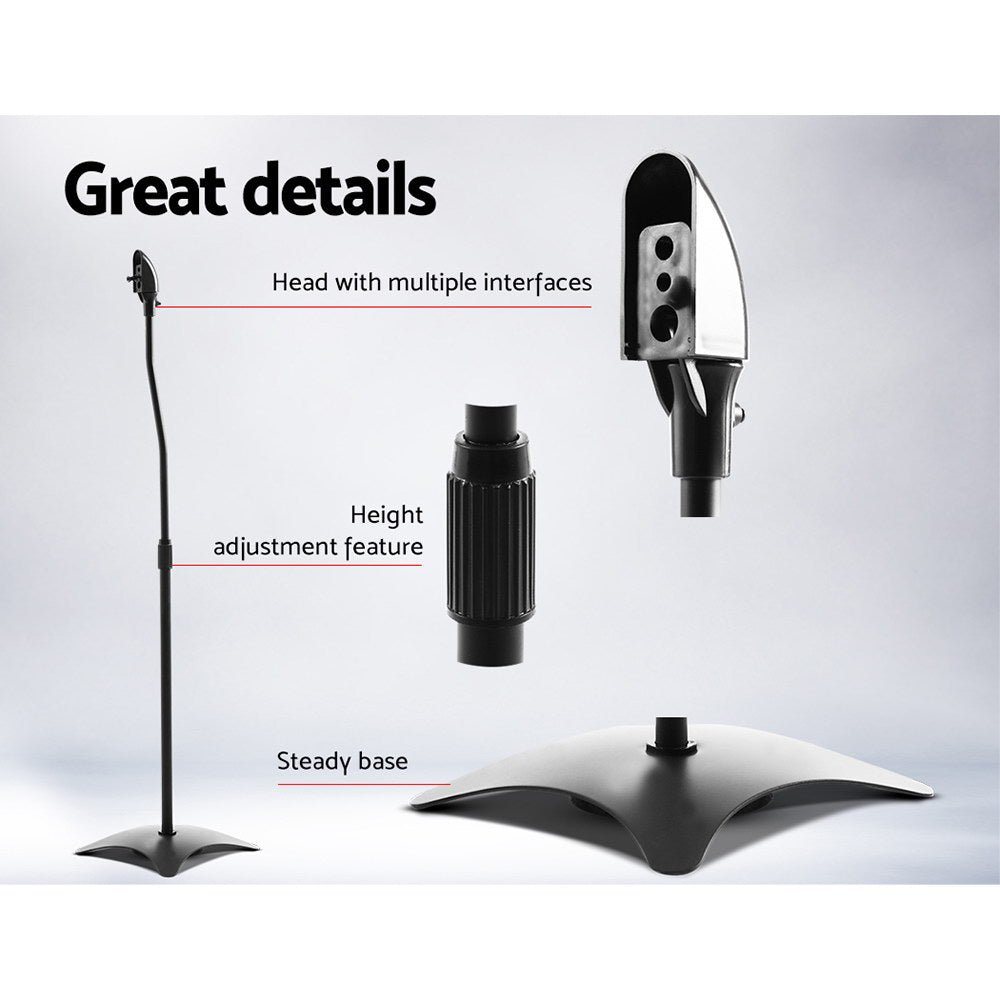set-of-2-112cm-surround-sound-speaker-stand-black at www.mallsonline.com.au