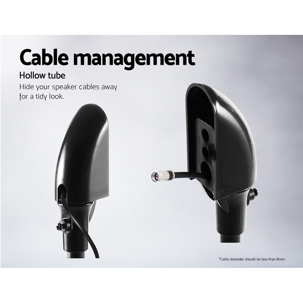 set-of-2-112cm-surround-sound-speaker-stand-black at www.mallsonline.com.au