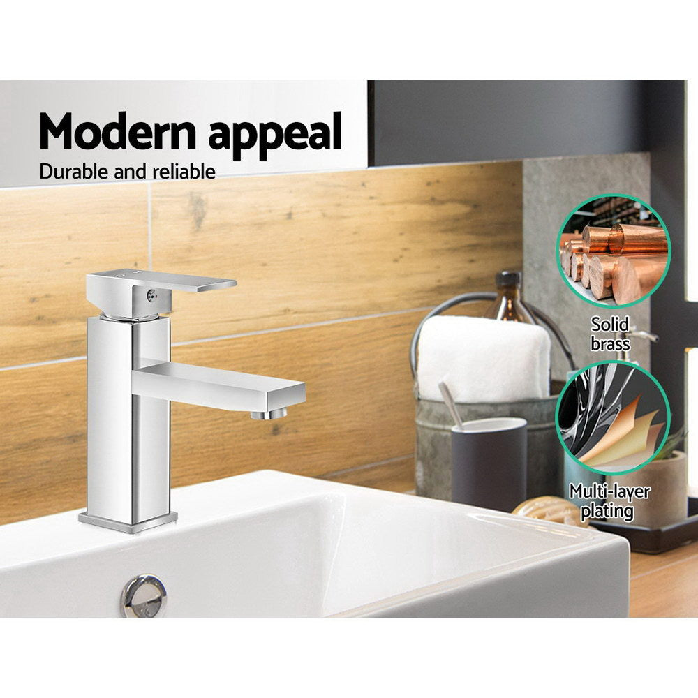 cefito-basin-mixer-tap-faucet-bathroom-vanity-counter-top-wels-standard-brass-silver at www.mallsonline.com.au