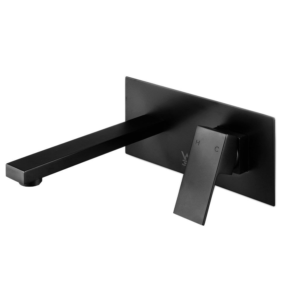 cefito-wels-bathroom-tap-wall-square-black-basin-mixer-taps-vanity-brass-faucet at www.mallsonline.com.au