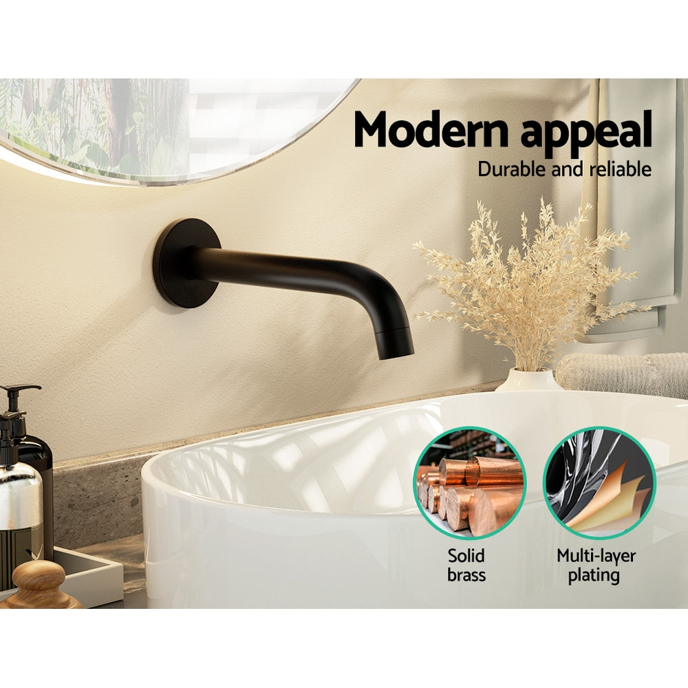 cefito-bathroom-spout-tap-water-outlet-bathtub-wall-mounted-black at www.mallsonline.com.au