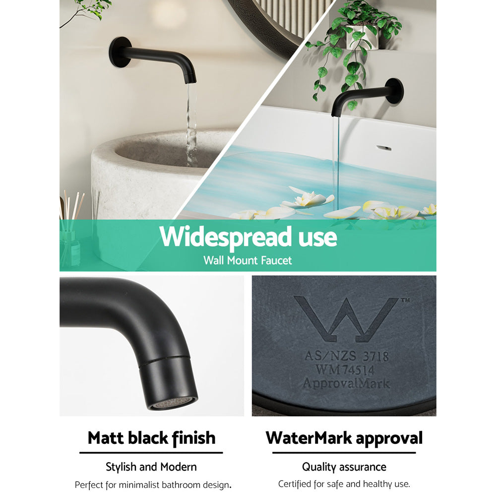 cefito-bathroom-spout-tap-water-outlet-bathtub-wall-mounted-black at www.mallsonline.com.au