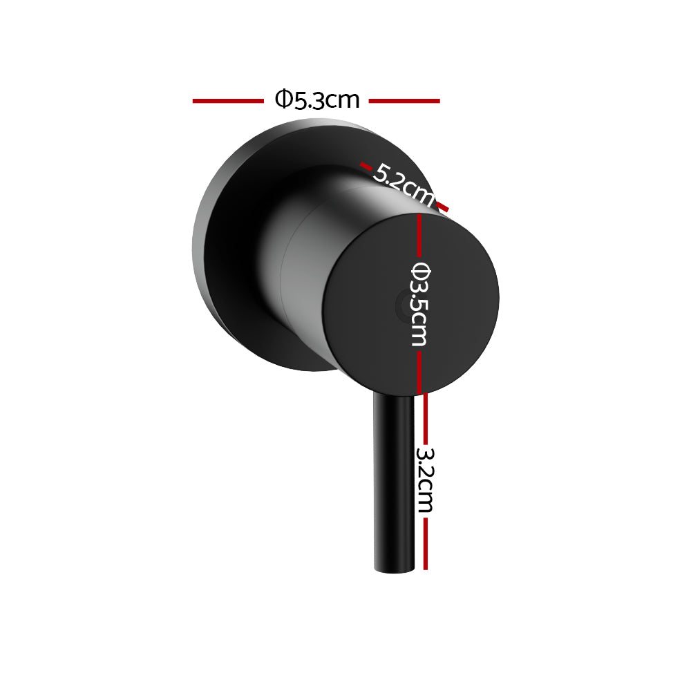 cefito-bathroom-tap-shower-twin-tap-faucet-basin-sink-bath-swivel-black at www.mallsonline.com.au