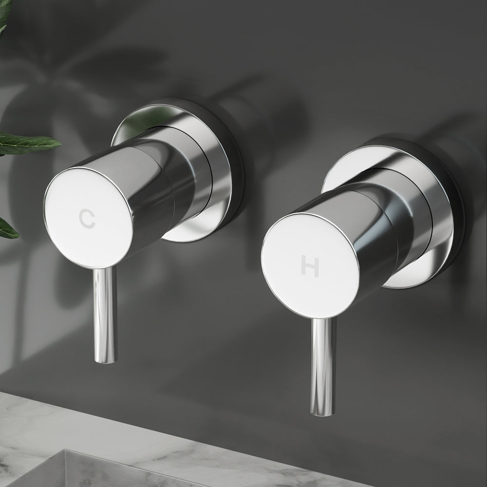 cefito-bathroom-tap-shower-twin-tap-faucet-basin-sink-bath-swivel-chrome at www.mallsonline.com.au