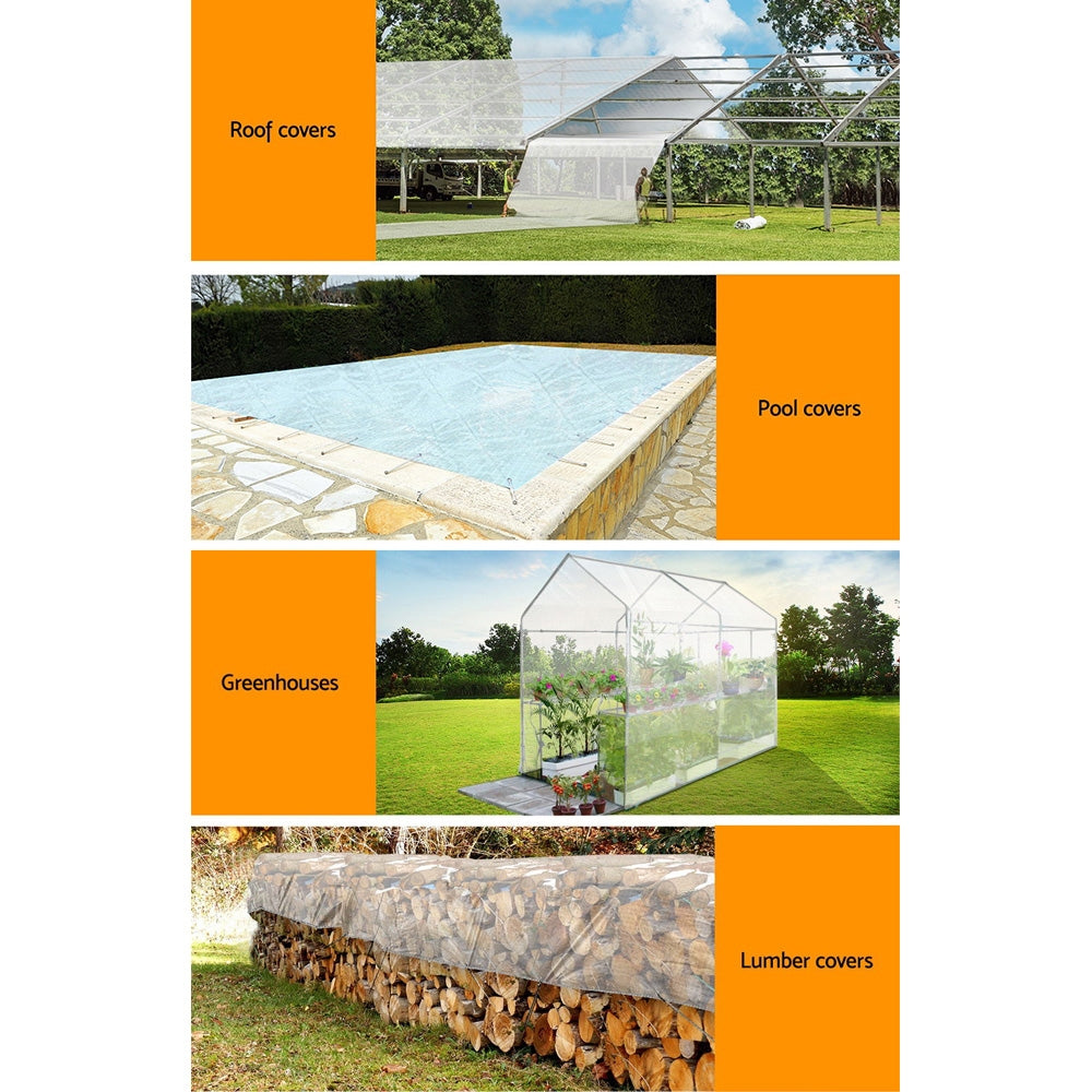 instahut-4x7m-tarp-camping-tarps-poly-tarpaulin-heavy-duty-cover-135gsm-clear at www.mallsonline.com.au