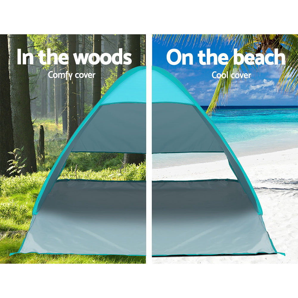 weisshorn-pop-up-beach-tent-camping-hiking-3-person-sun-shade-fishing-shelter at www.mallsonline.com.au