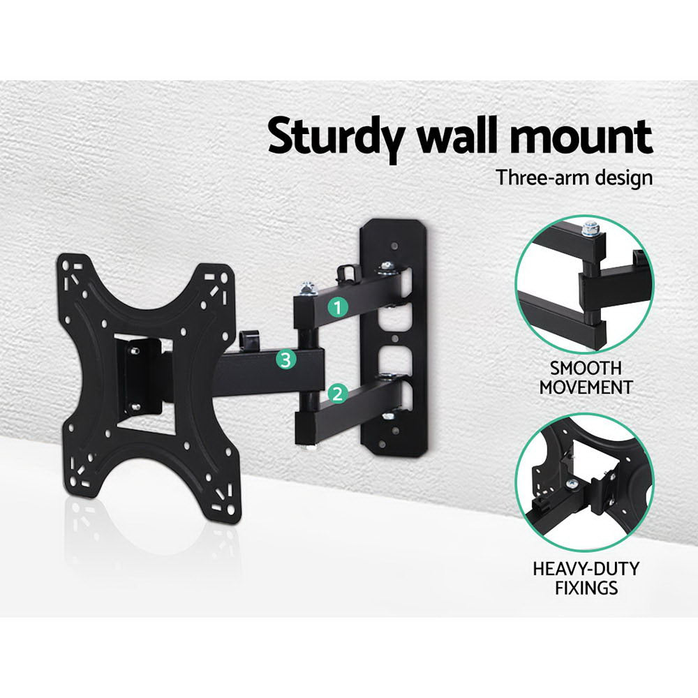 artiss-tv-wall-mount-bracket-tilt-swivel-full-motion-32-37-42-inch-plasma-screen-lcd at www.mallsonline.com.au