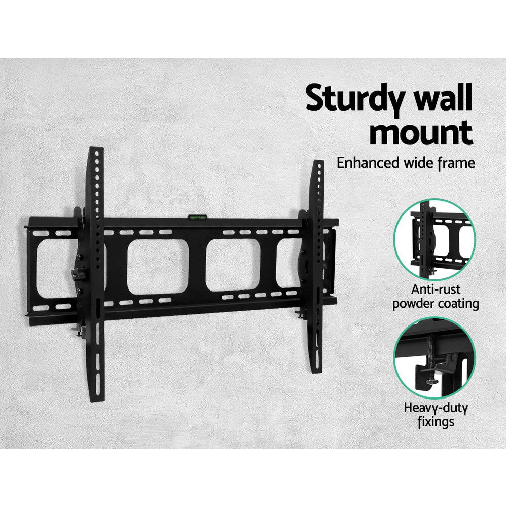 artiss-tv-wall-mount-bracket-tilt-flat-slim-led-lcd-plasma-42-55-65-75-90-inch at www.mallsonline.com.au