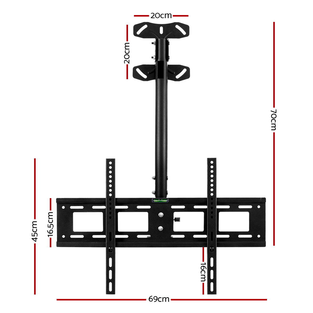 artiss-tv-wall-ceiling-mount-bracket-full-motion-tilt-swivel-32-42-50-55-60-65-70-75-inch at www.mallsonline.com.au