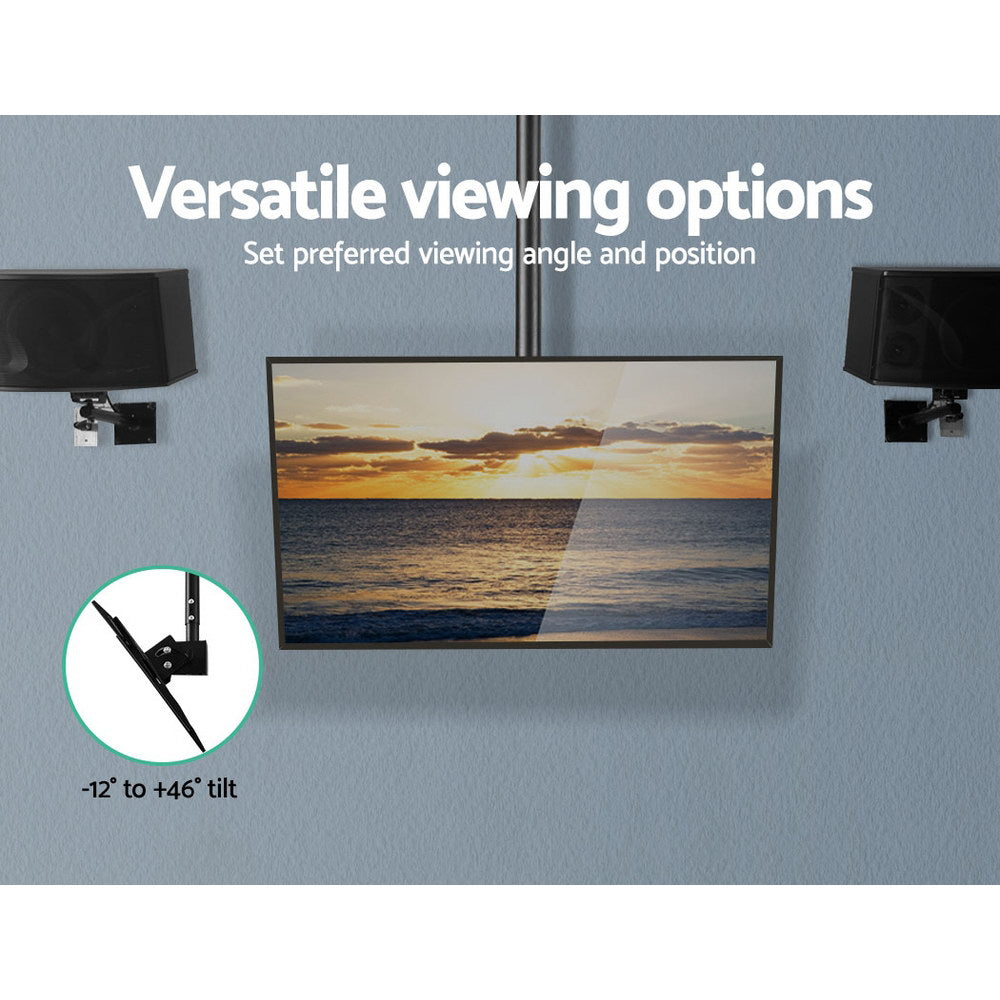 artiss-tv-wall-ceiling-mount-bracket-full-motion-tilt-swivel-32-42-50-55-60-65-70-75-inch at www.mallsonline.com.au