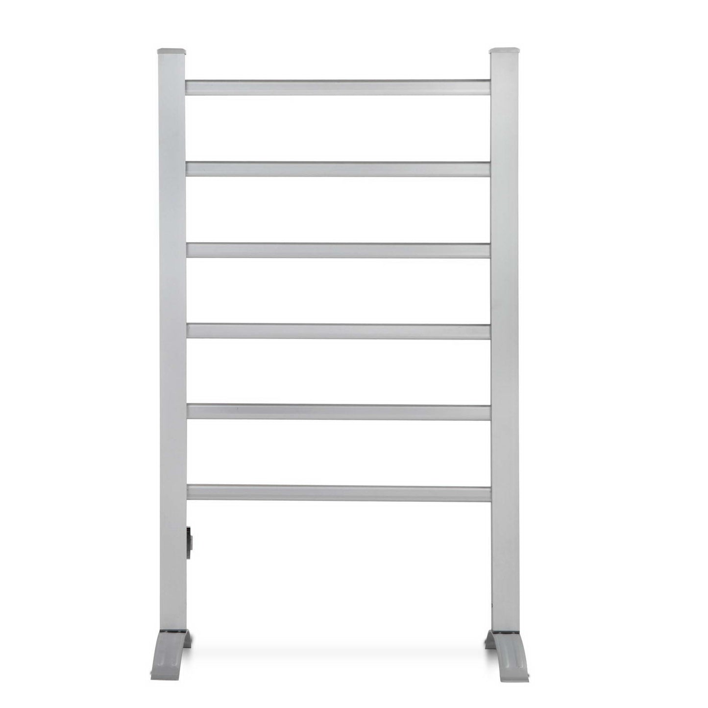 devanti-electric-heated-towel-rail-rails-warmer-rack-aluminium-6-bars at www.mallsonline.com.au