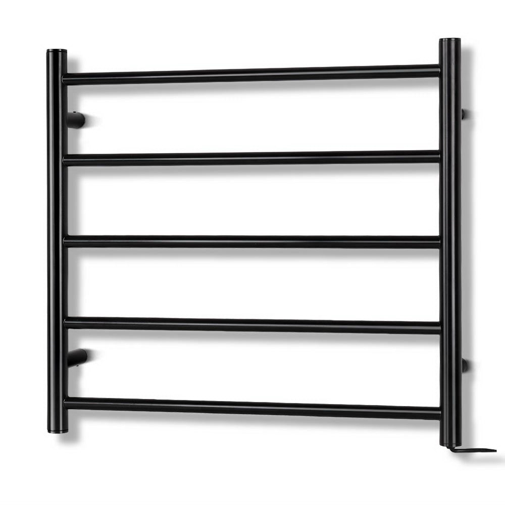 devanti-heated-towel-rail-electric-warmer-heater-rails-holder-rack-wall-mounted at www.mallsonline.com.au