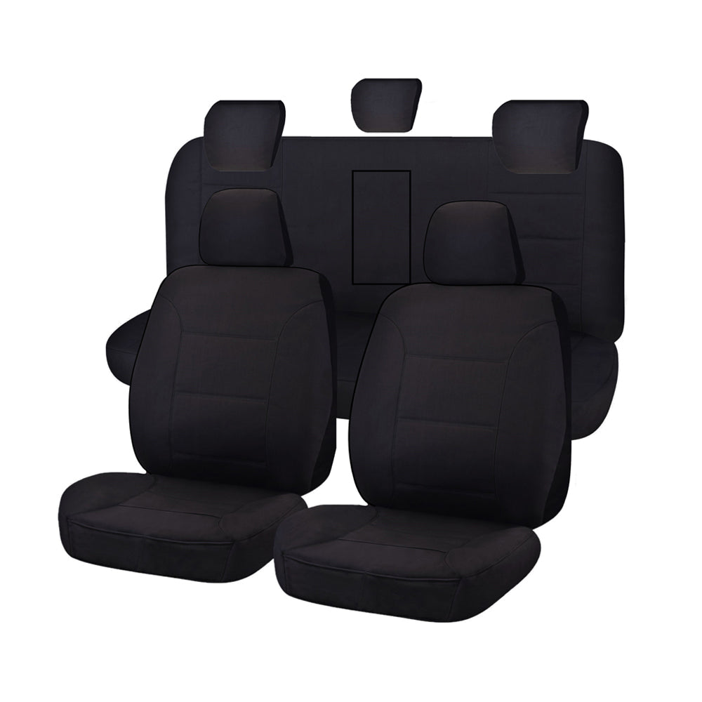 seat-covers-for-isuzu-d-max-06-2012-06-2020-dual-cab-chassis-utility-fr-black-challenger at www.mallsonline.com.au