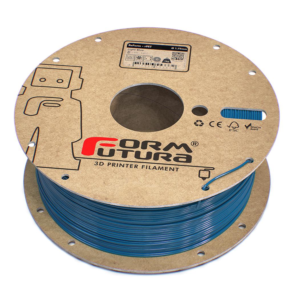 glass-feel-recycled-petg-filament-reform-rpet-1-75mm-1000-gram-light-blue-3d-printer-filament at www.mallsonline.com.au