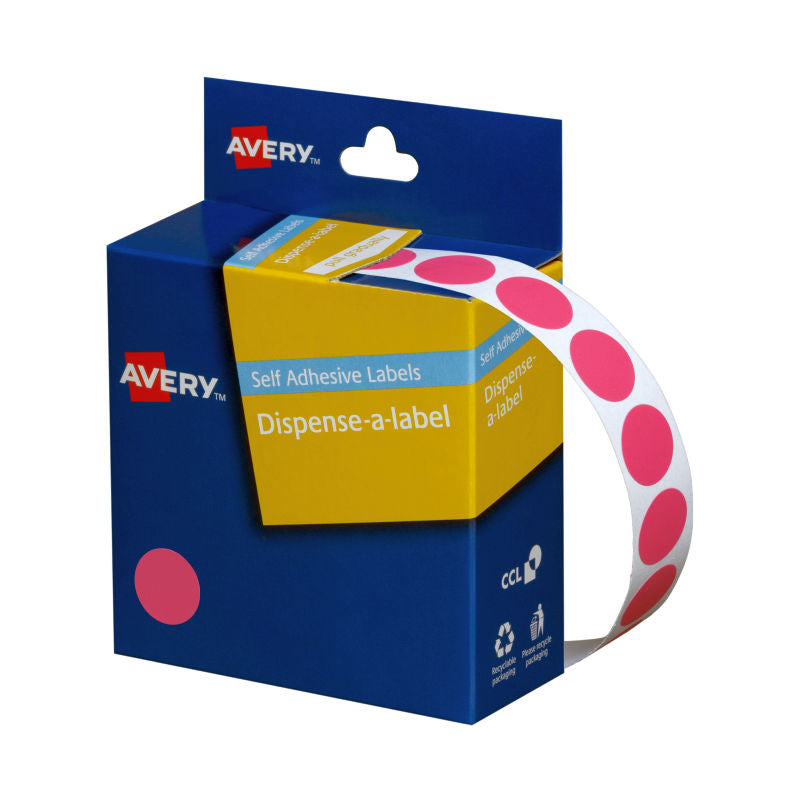 avery-display-pink-14mm-roll-1050 www.mallsonline.com.au