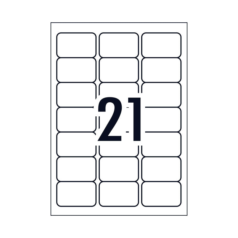 avery-laser-label-qp-l7160-21up-pack-of-100 at www.mallsonline.com.au