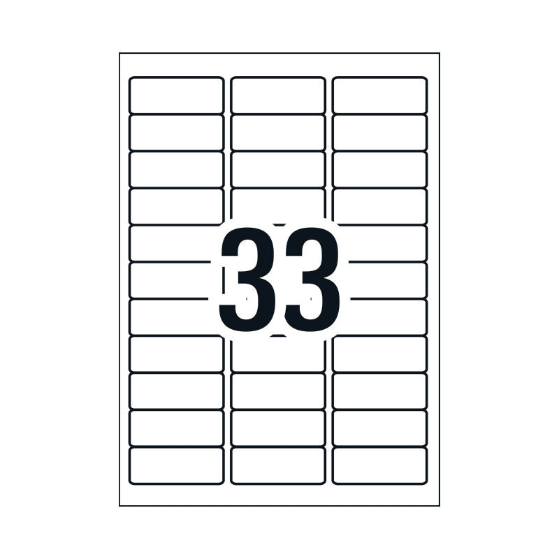 avery-laser-label-qp-l7157-33up-pack-of-100 at www.mallsonline.com.au