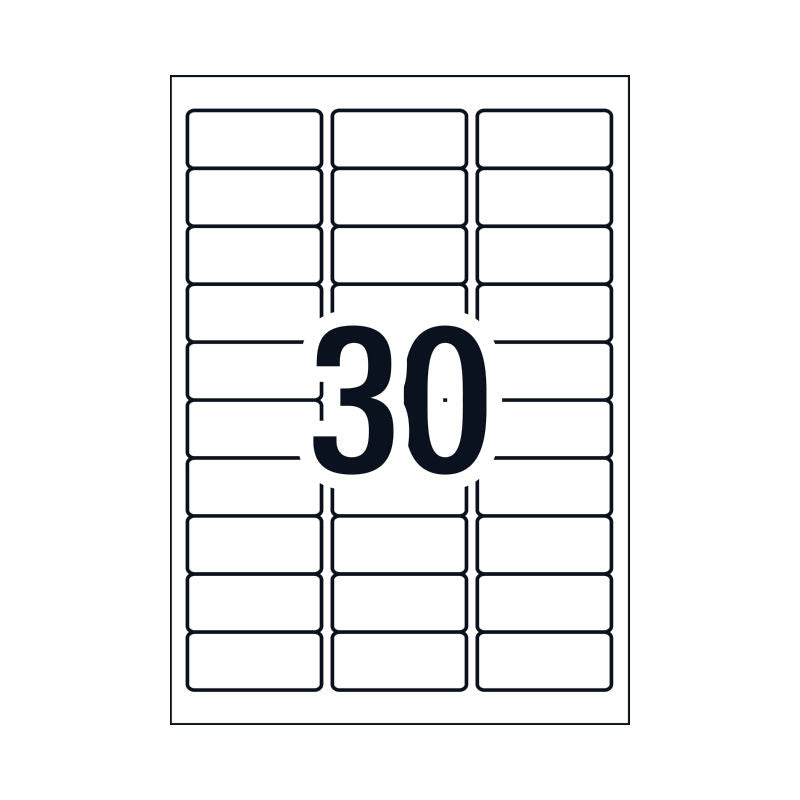 avery-laser-label-l7158-30up-pack-of-100 at www.mallsonline.com.au