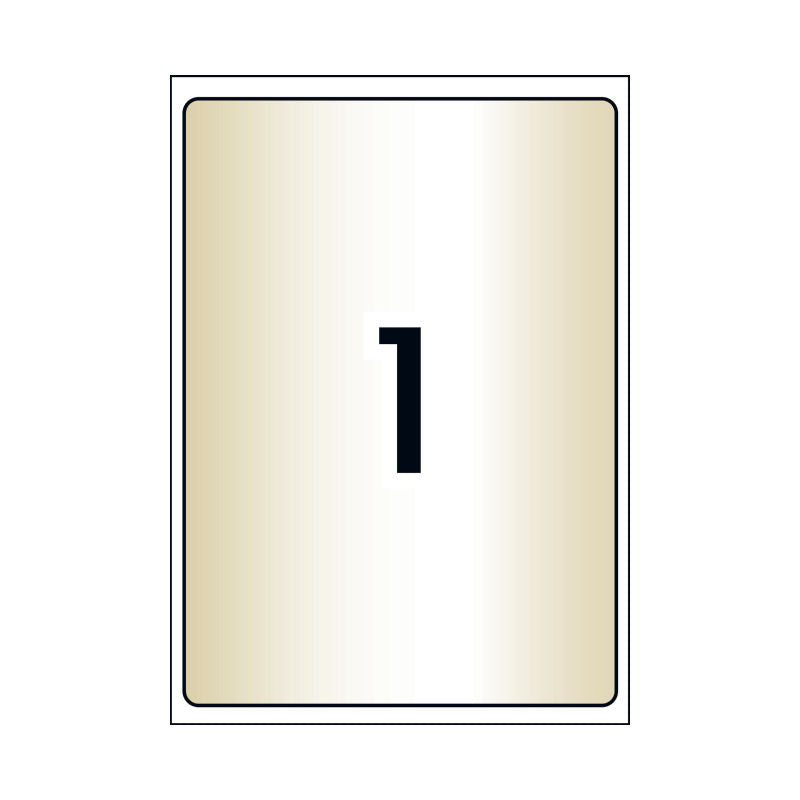 avery-laser-label-clear-l7567-1up-pack-of-25 at www.mallsonline.com.au