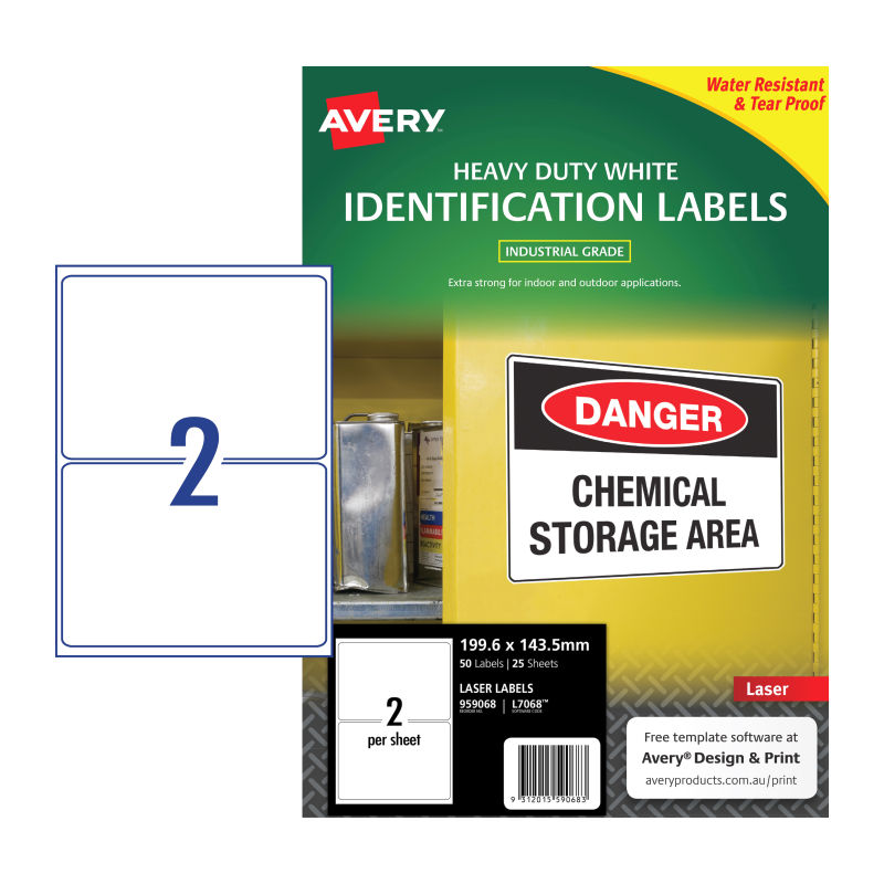 avery-laser-label-hd-l7068-2up-pack-of-25 at www.mallsonline.com.au