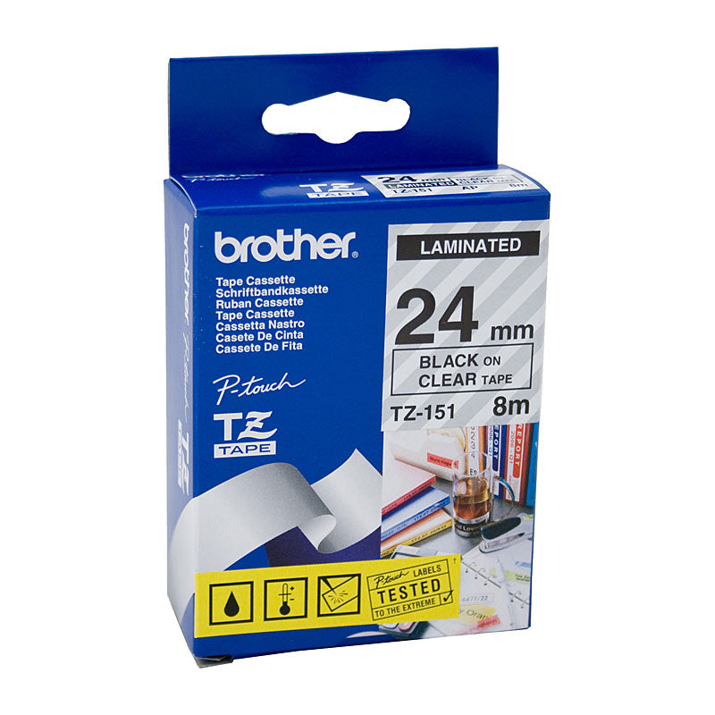 brother-tze151-labelling-tape www.mallsonline.com.au