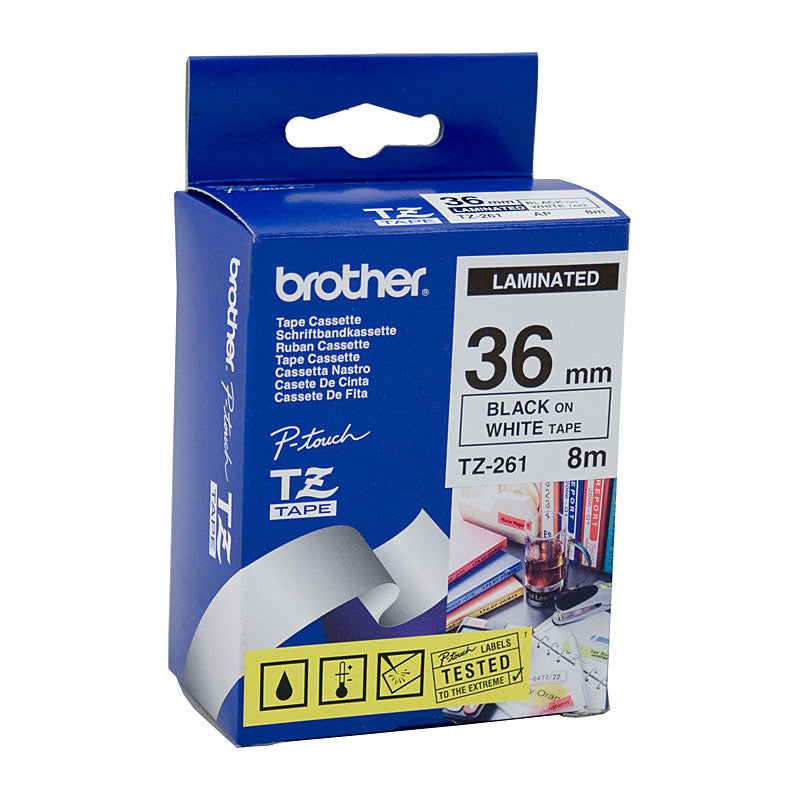 brother-tze261-labelling-tape www.mallsonline.com.au
