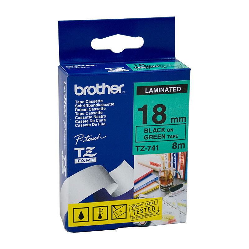 brother-tze741-labelling-tape www.mallsonline.com.au