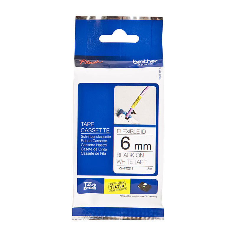 brother-tzefx211-flexible-tape www.mallsonline.com.au