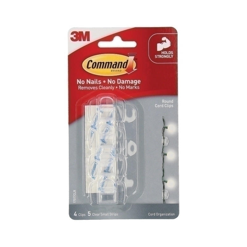 command-cord-clip-17017clr-pk4-bx6 www.mallsonline.com.au
