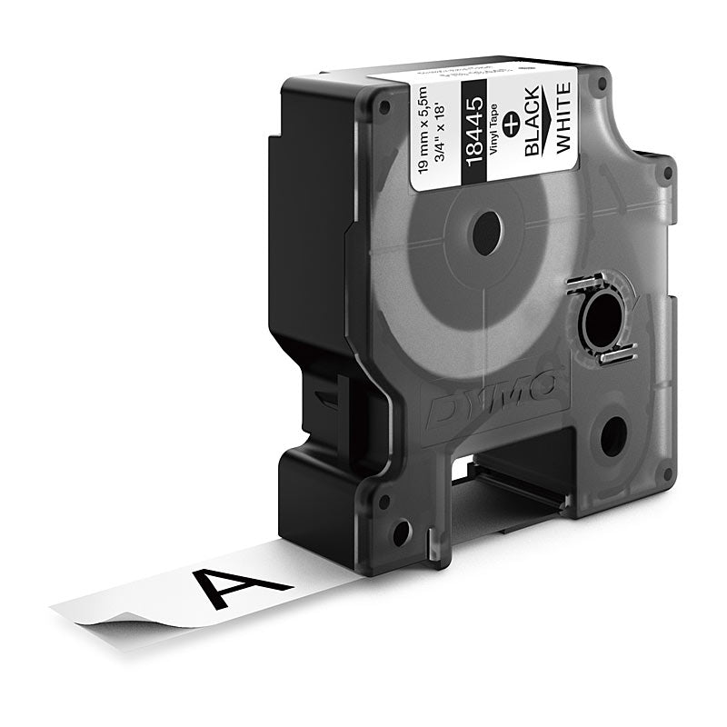 dymo-black-on-wt-19mm-tape www.mallsonline.com.au