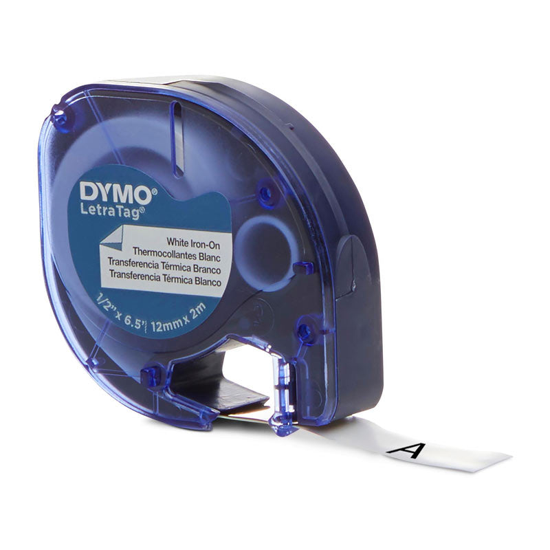 dymo-letratag-iron-ontpe-12mmx2m www.mallsonline.com.au