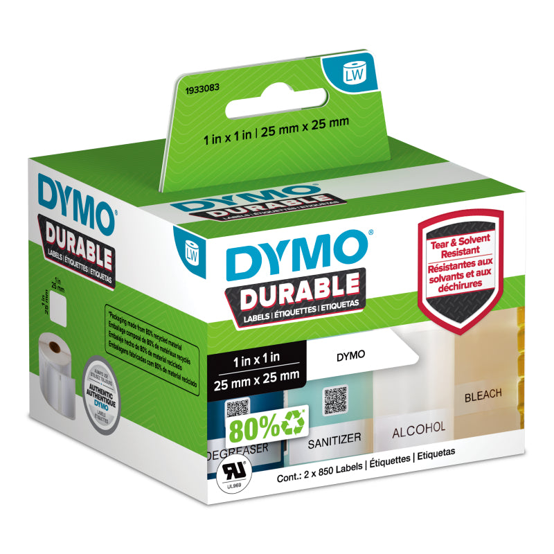 dymo-lw-dur-mp-label-25x25mm www.mallsonline.com.au
