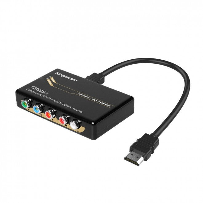 simplecom-cm505v2-component-ypbpr-stereo-r-l-to-hdmi-converter-full-hd-1080p at www.mallsonline.com.au