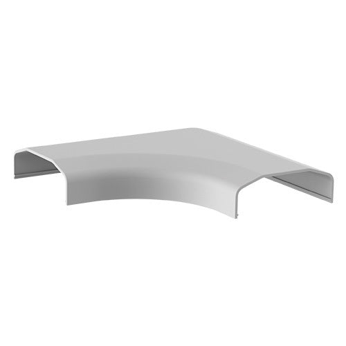 brateck-plastic-cable-cover-joint-l-shape-material-abs-dimensions-127x127x21-5mm-white at www.mallsonline.com.au