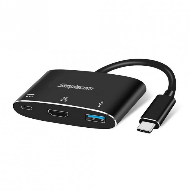 simplecom-da310-usb-3-1-type-c-to-hdmi-usb-3-0-adapter-with-pd-charging-support-dp-alt-mode-and-nintendo-switch at www.mallsonline.com.au