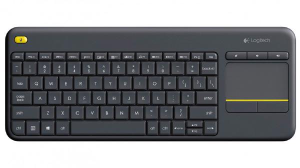 logitech-wireless-keyboard-k400-plus-black-usb-receiver-inbuilt-touch-pad-powered-by-2xaa-included at www.mallsonline.com.au
