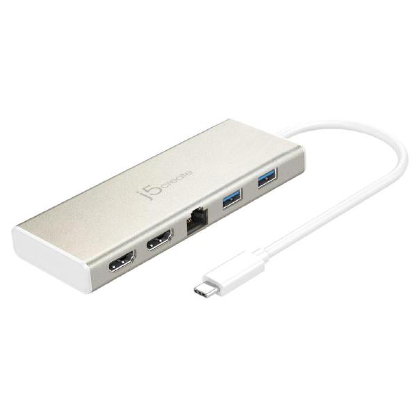 j5create-jcd381-usb-c-dual-hdmi-2k-4k-mini-dock-usb-c-to-2-x-hdmi-gigabit-ethernet-rj-45-2-x-usb-3-0-usb-c-pd2-0 at www.mallsonline.com.au