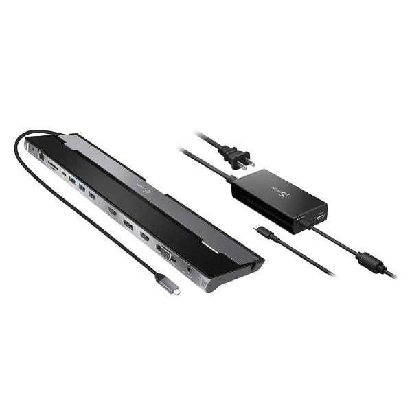 j5create-jcd543p-usb-c-triple-display-docking-station-with-100w-pd-adaptor-usb-c-to-vga-hdmi-dp-rj45-sd-card-usb-a-x-3-usb-c-x-1-usb-c-pd at www.mallsonline.com.au