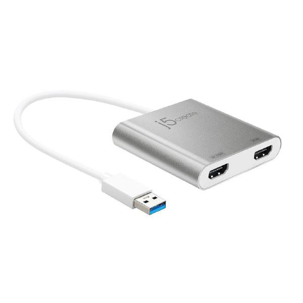 j5create-jua365-usb-3-0-to-4k2k-dual-hdmi-multi-monitor-adapter at www.mallsonline.com.au