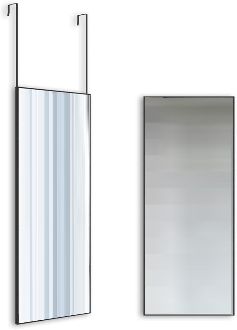 full-length-mirror-long-standing-for-bedroom-and-bathroom-106-x-35-cm-black at www.mallsonline.com.au