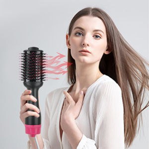 hot-air-one-step-hair-dryer-negative-ion-anti-frizz-blowout-for-drying-straightening-curling-and-volumizer-au-plug at www.mallsonline.com.au