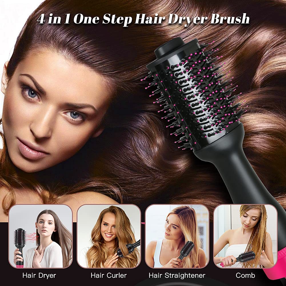 hot-air-one-step-hair-dryer-negative-ion-anti-frizz-blowout-for-drying-straightening-curling-and-volumizer-au-plug at www.mallsonline.com.au